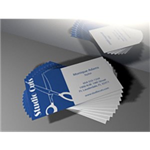 Thermographic Business Cards - 1 Color