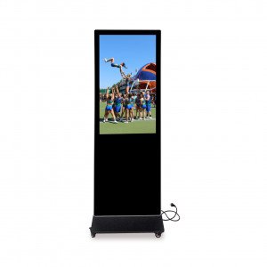 Free Standing Digital Signage with Capacitive Touchscreen