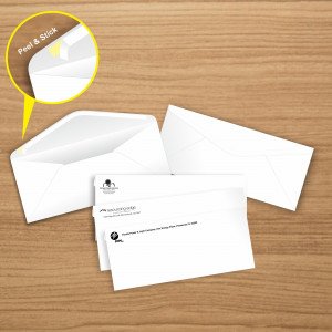 Peel & Stick Standard Envelopes - No Window