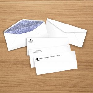 Standard Envelopes with Security Tint