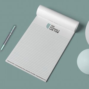 1 and 2 Color Notepads