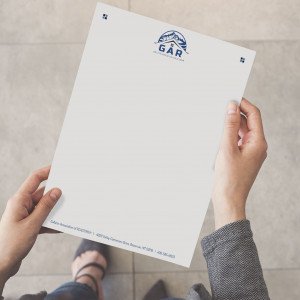 One & Two Color Letterhead