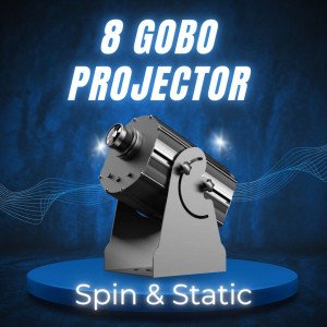 8 Gobo Static Outdoor Waterproof Projector – 80W–700W