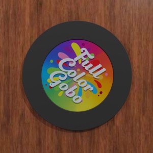 Full Color Custom Gobo Slide Printing 